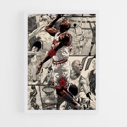 ap-michael jordan-3 cadre Blanc