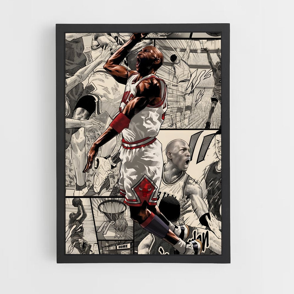 ap-michael jordan-3 cadre Noir