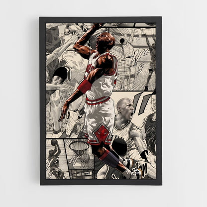 ap-michael jordan-3 cadre Noir