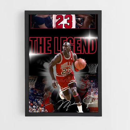 ap-michael jordan-6 cadre Noir