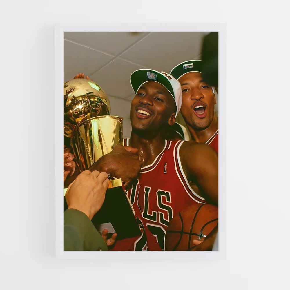 ap-michael jordan-8 cadre Blanc