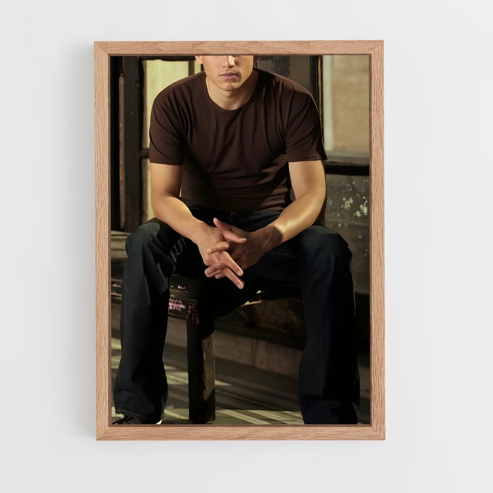 ap-michael scofield-2 cadre Bois clair