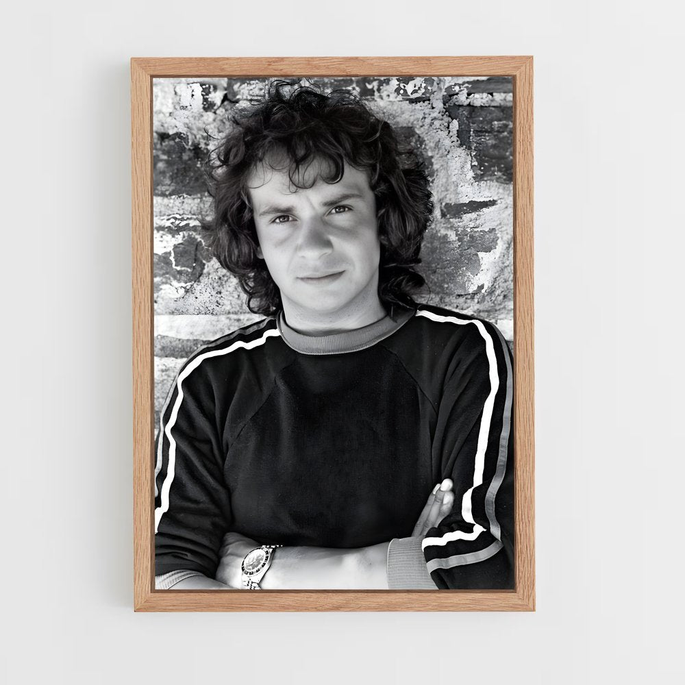 ap-michel sardou-7 cadre Bois clair