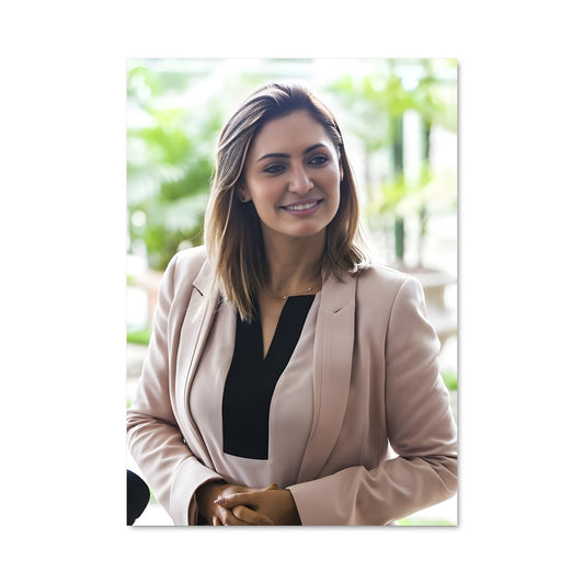 Poster Michelle bolsonaro 14475