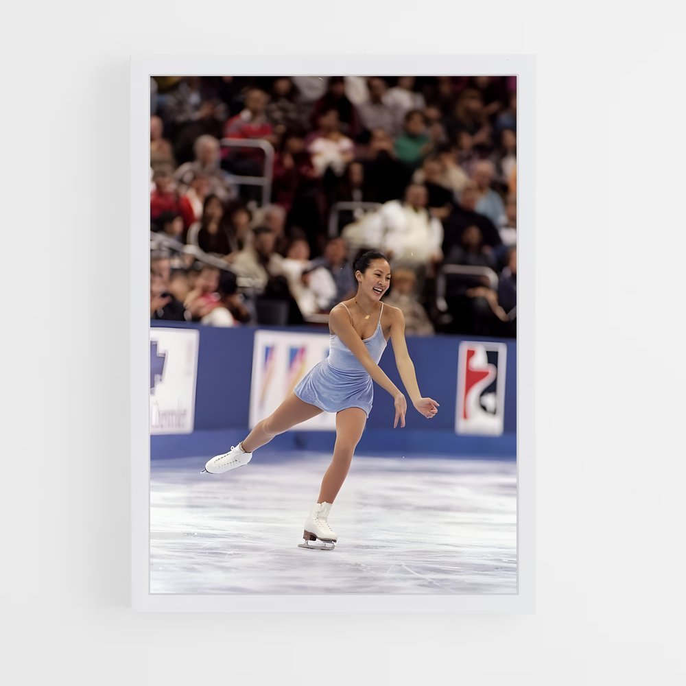 ap-michelle kwan-10 cadre Blanc