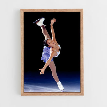 ap-michelle kwan-4 cadre Bois clair