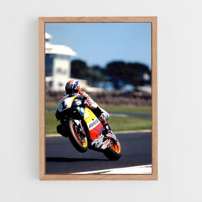 ap-mick doohan-11 cadre Bois clair