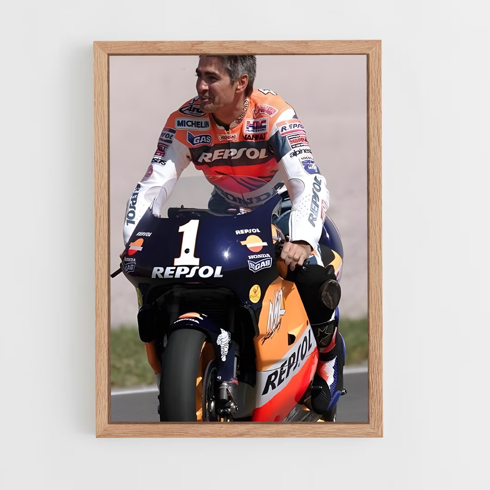 ap-mick doohan-6 cadre Bois clair