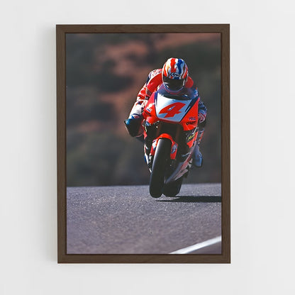 ap-mick doohan-8 cadre Bois foncé