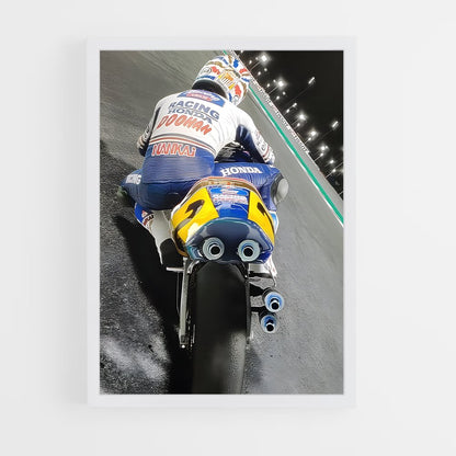 ap-mick doohan-9 cadre Blanc