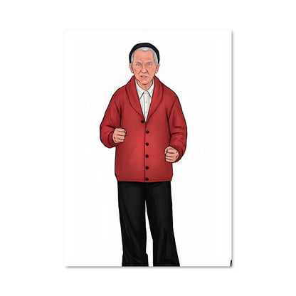 Poster Red Jacket Hero