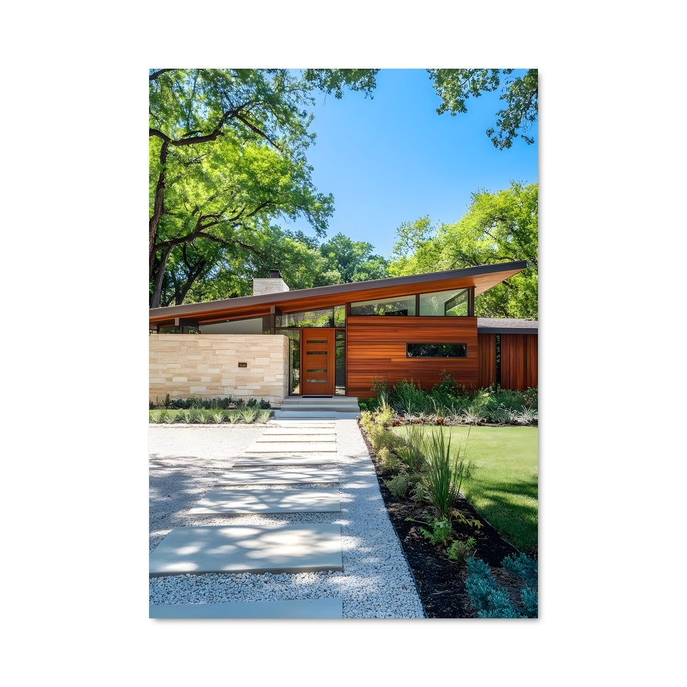 Poster Austin Mid-Century