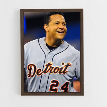 ap-miguel cabrera-7 cadre Bois foncé