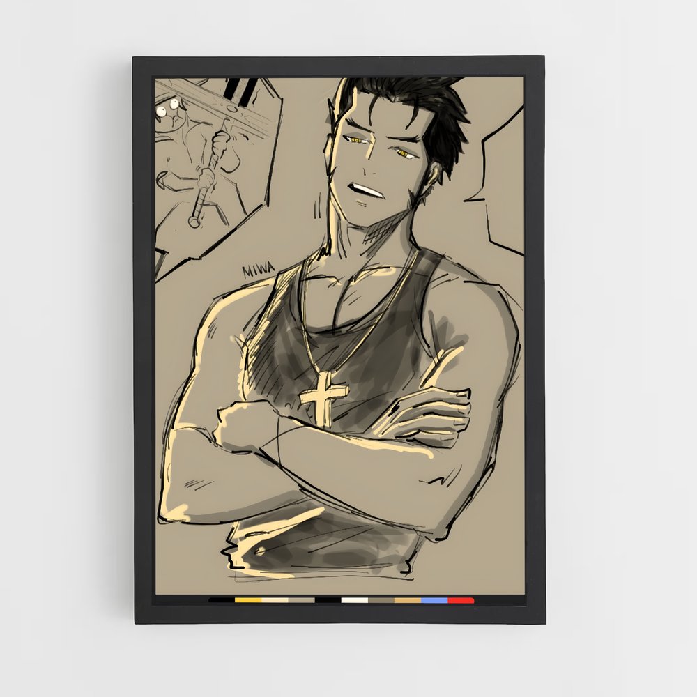 ap-mihawk-7 cadre Noir