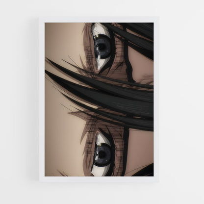 ap-mikasa ackerman-4 cadre Blanc