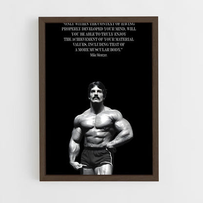 ap-mike mentzer-6 cadre Bois foncé