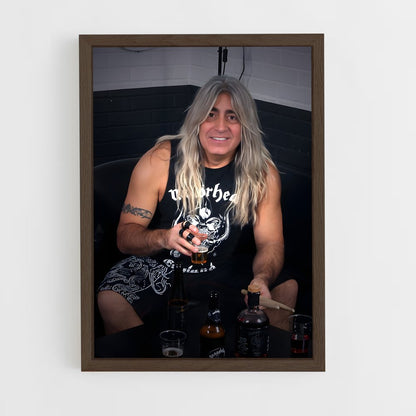 ap-mikkey dee-1 cadre Bois foncé