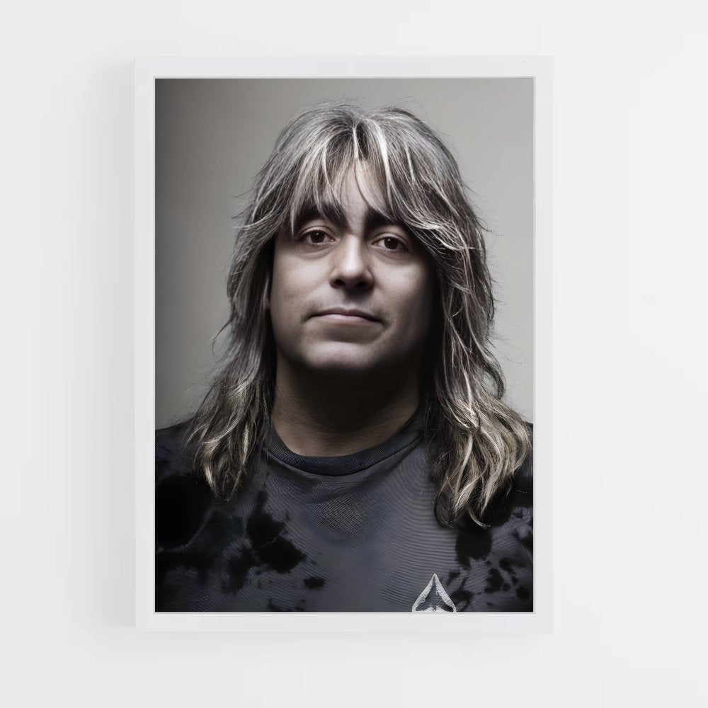 ap-mikkey dee-4 cadre Blanc
