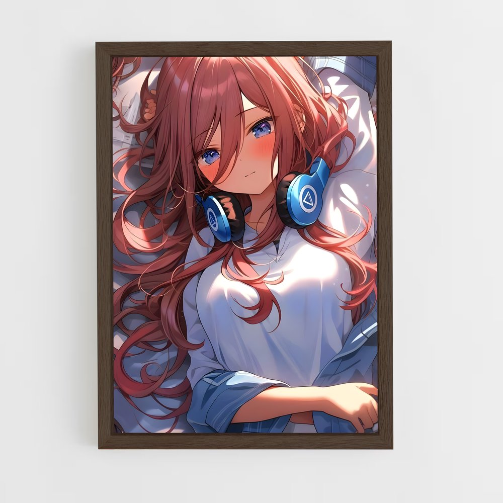 ap-miku nakano-3 cadre Bois foncé