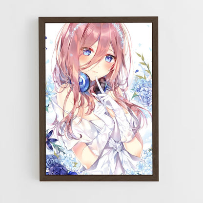 ap-miku nakano-7 cadre Bois foncé