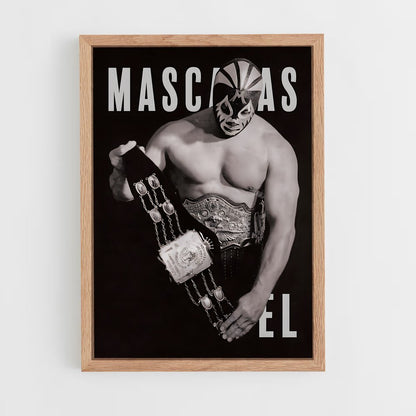 ap-mil mascaras-5 cadre Bois clair
