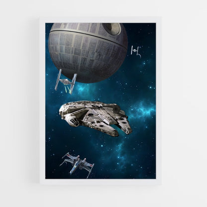 ap-millennium falcon-4 cadre Blanc