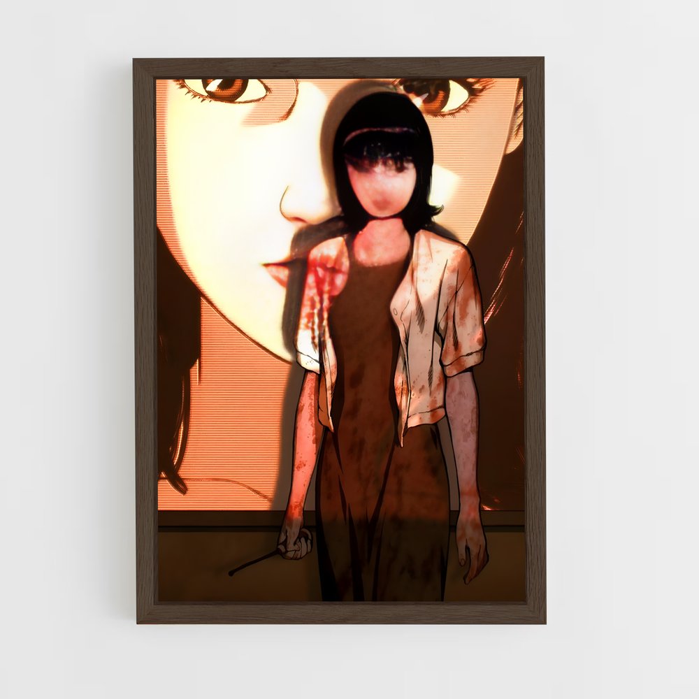 ap-mima kirigoe-2 cadre Bois foncé