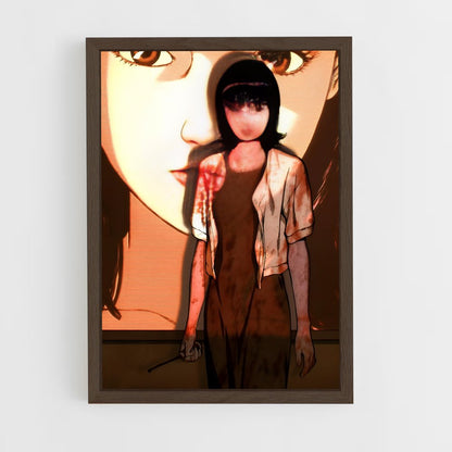 ap-mima kirigoe-2 cadre Bois foncé