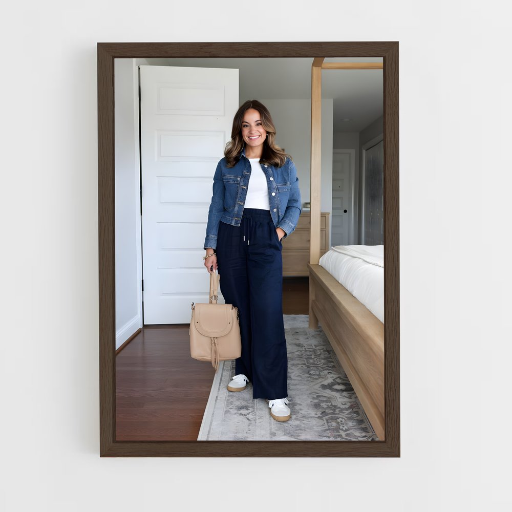 ap-minimalist fashion-10 cadre Bois foncé