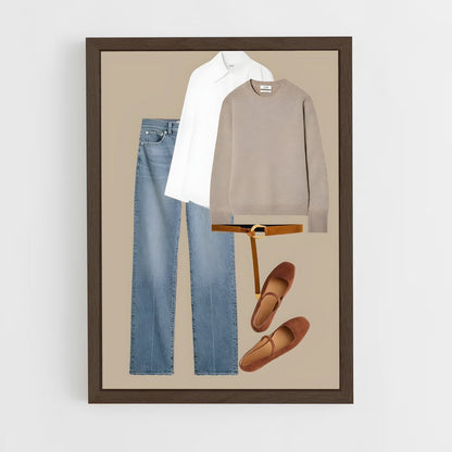 ap-minimalist fashion-3 cadre Bois foncé