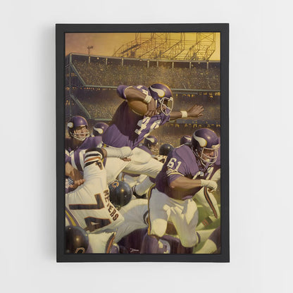 ap-minnesota vikings-7 cadre Noir