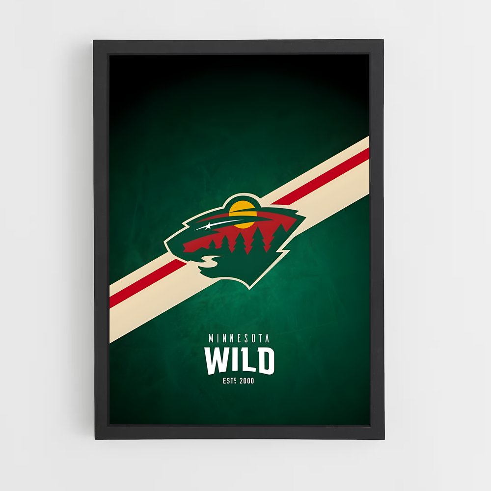 ap-minnesota wild-3 cadre Noir