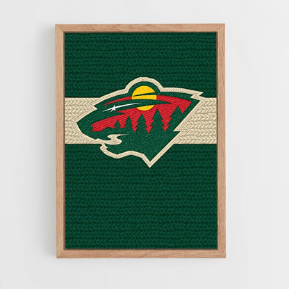 ap-minnesota wild-7 cadre Bois clair