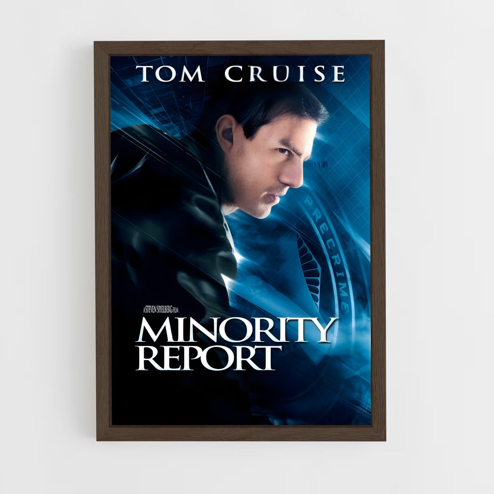 ap-minority report-1 cadre Bois foncé