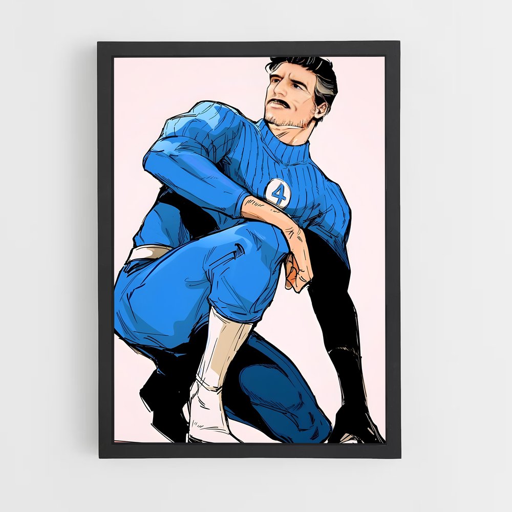 ap-mister fantastic reed richards-8 cadre Noir
