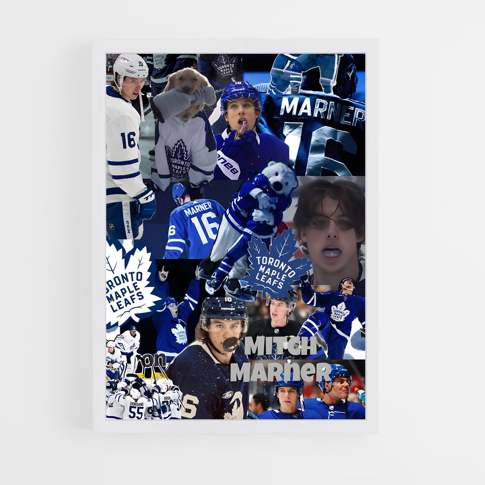 ap-mitch marner-3 cadre Blanc