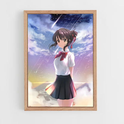 ap-mitsuha miyamizu-4 cadre Bois clair