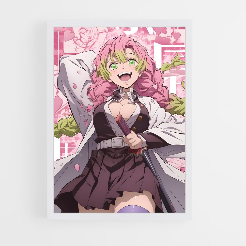 ap-mitsuri kanroji-10 cadre Blanc