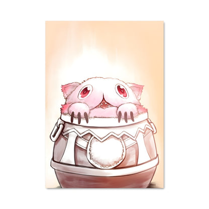 Poster Chaton en Bol