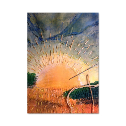 Poster Tournesol Éthéré