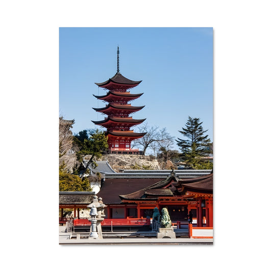 Poster Pagode de Kyoto