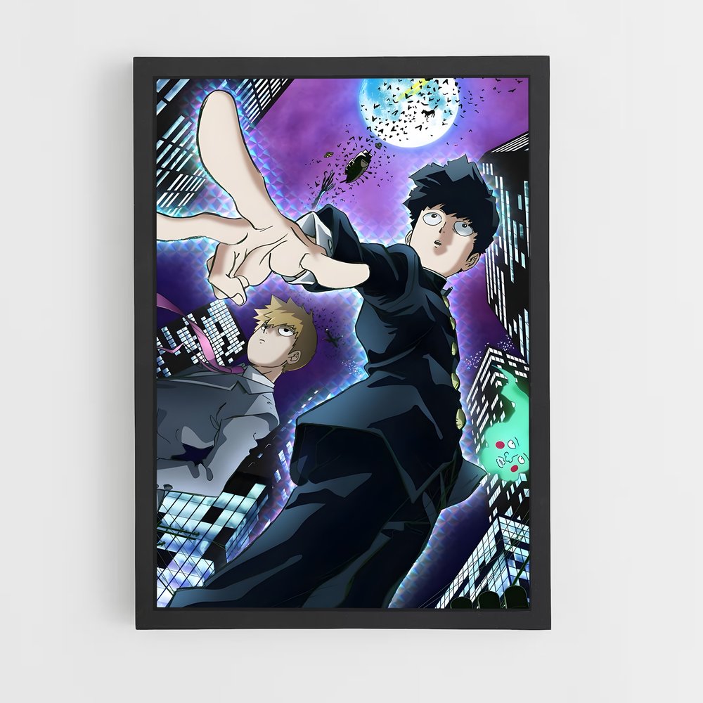 ap-mob psycho 100-2 cadre Noir