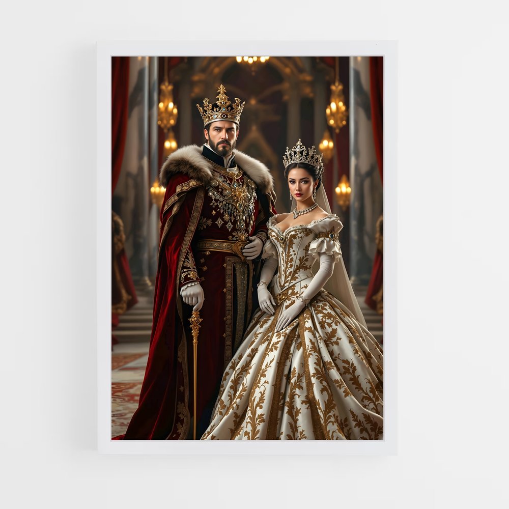 ap-modern royalty-6 cadre Blanc