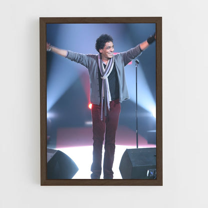 ap-mohamed mounir-3 cadre Bois foncé