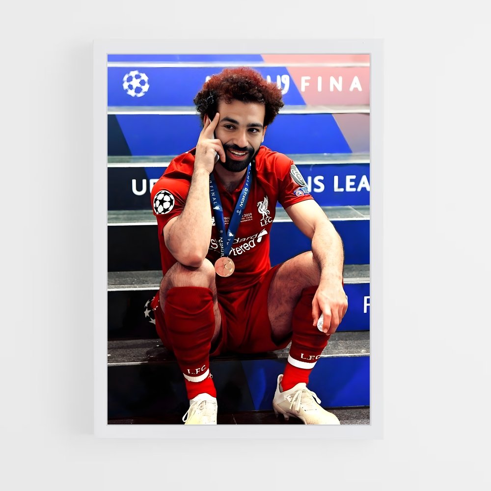 ap-mohamed salah-16 cadre Blanc