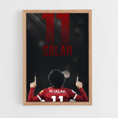 ap-mohamed salah-9 cadre Bois clair