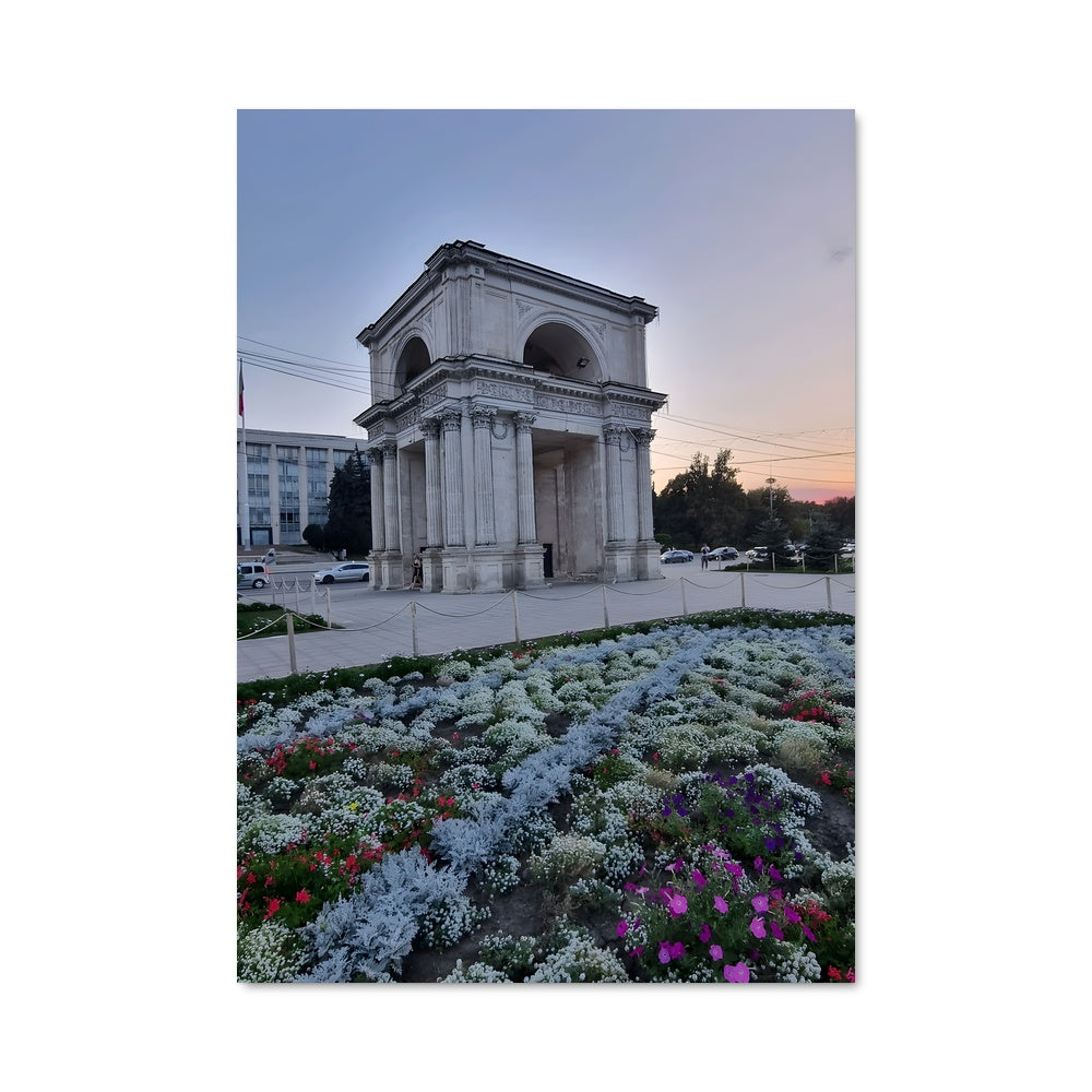 Poster Fleurs de Moldova