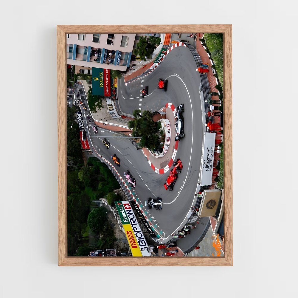ap-monaco grand prix-5 cadre Bois clair