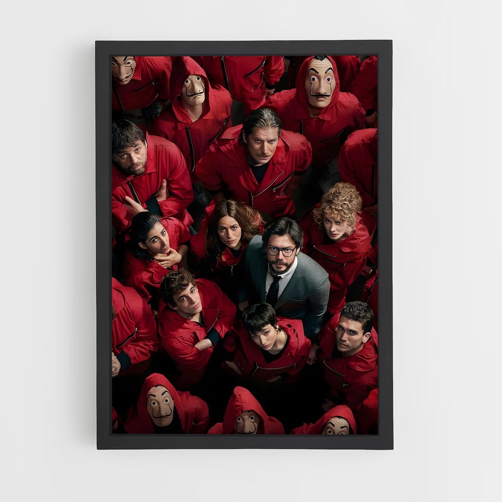 ap-money heist la casa de papel-5 cadre Noir