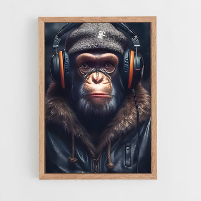 ap-monkey-3 cadre Bois clair